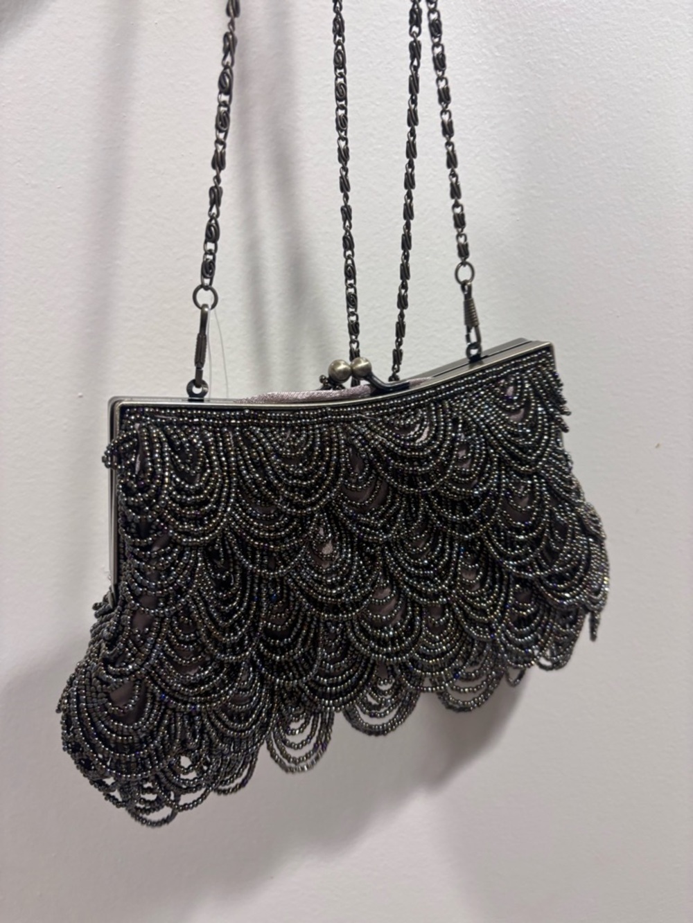 Vintage Beaded Purse Clutch